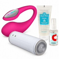 Hauptbild von Lovense Distanz-Set für Paare mit Lush 4 & Max 2, 4-teilig