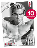 Pin-up Kalender „Men 2027“ im 10er-Pack