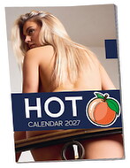 Pin-up Kalender „Hot Ass 2027“ in Farbe und im Großformat