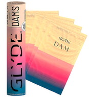 Lecktücher „GLYDE Dams Vanilla“, 4 Stück