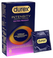 Kondome „Intensity Extra Feucht“, latexfrei