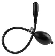 Plug „inflatable silicone ass expander“, aufblasbar