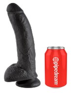 Dildo „9" Cock with Balls“, 22,9 cm