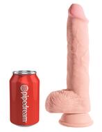 Dildo „10" Triple Density Cock with Balls“, 28 cm