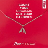 Halskette mit Klitoris-Anhänger