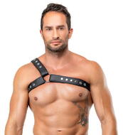 Leder-Brustharness, einseitig