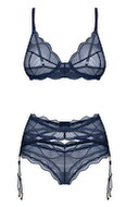 3-teiliges Straps-Set „Nightly Blue“
