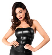 Corsagen-Top „Orgia Exclusive“ im Powerwetlook