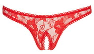 String ouvert aus Spitze