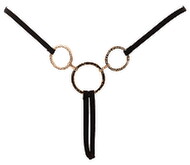 Ouvert-String mit Schmuckringen