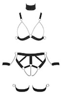 Harness-Set inklusive Hals- und Handfesseln