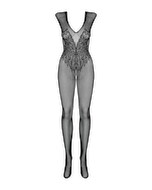 Netz-Catsuit ouvert