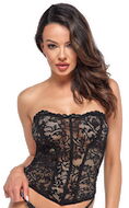 Corsage „Libido Exclusive“ komplett aus weicher Stretch-Spitze