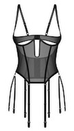 Straps-Corsage „Euphori“ aus Powernet