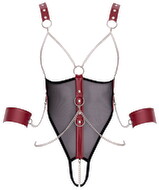 Bondage-Body inklusive Soft-Handfesseln