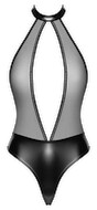 Body im stylischen Material-Mix