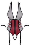 Bondage-Body inklusive Soft-Armfesseln