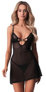 Negligé „Alliane“ inklusive String