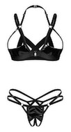Ouvert-Set „Keira Lise“ aus Lack