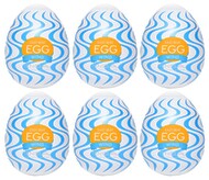 Masturbator „Egg Wind“ mit Wellen-Stimulationsstruktur