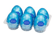 Masturbator „Egg Snow Crystal“ mit intensiver Kristall-Stimulationsstruktur