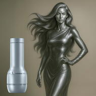 Masturbator „Feel Argenta Kiros“ mit futuristischer Stimulationsstruktur