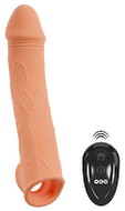 Vibro-Penishülle mit Fernbedienung