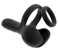 Hodenvibrator mit vibrierendem Damm-Stimulator