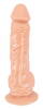 Naturdildo „European Lover“, 22,5 cm mit Saugfuß aus TPE