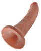 Naturdildo 7" Cock mit Saugfuß