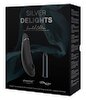 Toy-Set „Silver Delights Collection“ mit Pulsator Womanizer Premium und Minivibrator We-Vibe Tango