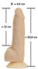 Naturvibrator „7" Rotating & Vibrating Dong“ mit Saugfuß