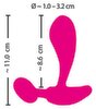 „RC C- & G-Spot Vibrator“ mit Fernbedienung, 10 Vibrationsmodi