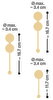 3-er „Liebeskugel-Training-Set“ 64 g, 90 g, 105 g