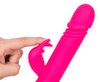 Rabbitvibrator „Rabbit Skater“ mit Stoßfunktion, 23 cm