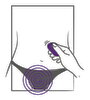 Auflegevibrator „RC Panty Vibrator“ mit Fernbedienung, wasserdicht