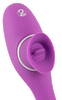 Vibrator „2 Function Bendable Vibe“ mit Leck-Zunge