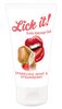 Gel “Erotic Massage Gel Sparkling Wine and Strawberry“ mit Erdbeer-/Sekt-Aroma