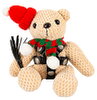 SM-Teddy mit Schlüsselanhänger
