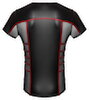 Shirt im 2-farbigen Mattlook mit Netzeinsätzen