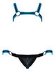 Harness plus Jock mit abnehmbaren Handfesseln