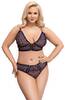 Bralette plus Slip aus Spitze