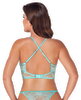 Dessous-Set aus mintfarbener Spitze