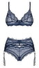 3-teiliges Straps-Set „Nightly Blue“