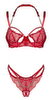 Dessous-Set „Matildea“ mit Bügel-BH & Ouvert-String