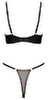 Dessous-Set aus softem Netz