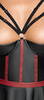 Hebe plus String ouvert, mit abnehmbaren Handfesseln