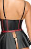 Hebe plus String ouvert, mit abnehmbaren Handfesseln
