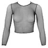 Netz-Shirt mit -Arm