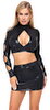 Minirock inklusive Crop-Top